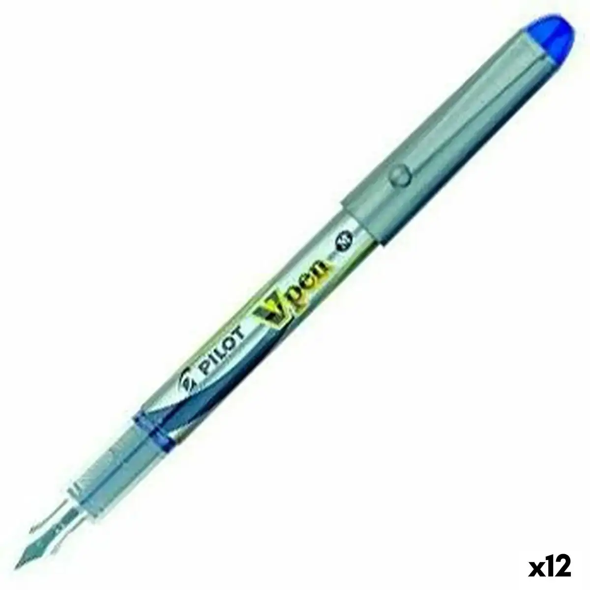 Stylo a encre liquide pilot v pen jetable stylo calligraphique bleu acier 0 4 mm 12 unites _1743. DIAYTAR COTE D'IVOIRE - Où la Qualité est Notre Engagement. Explorez notre boutique en ligne pour découvrir des produits conçus pour vous apporter satisfaction et plaisir.