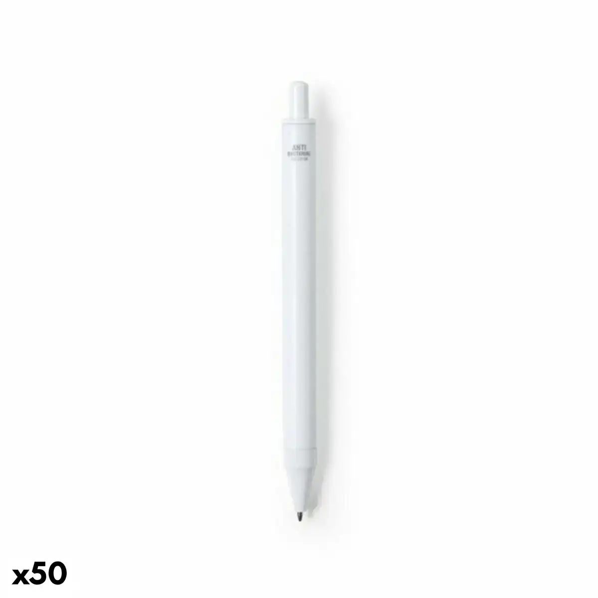 Stylo antibacterien 146721 blanc 50 unites _1574. DIAYTAR COTE D'IVOIRE - Votre Plateforme Shopping Engagée. Explorez notre catalogue et choisissez des produits qui reflètent notre dévouement envers la qualité et la satisfaction du client.
