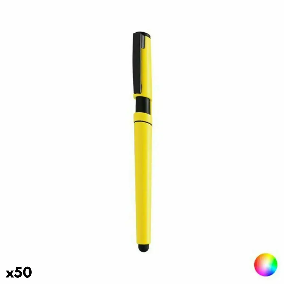 Stylo avec stylet tactile 144912 50 unites _5803. DIAYTAR COTE D'IVOIRE - Votre Source de Trésors Culturels. Naviguez à travers notre catalogue et trouvez des articles qui mettent en avant la richesse de la culture sénégalaise.