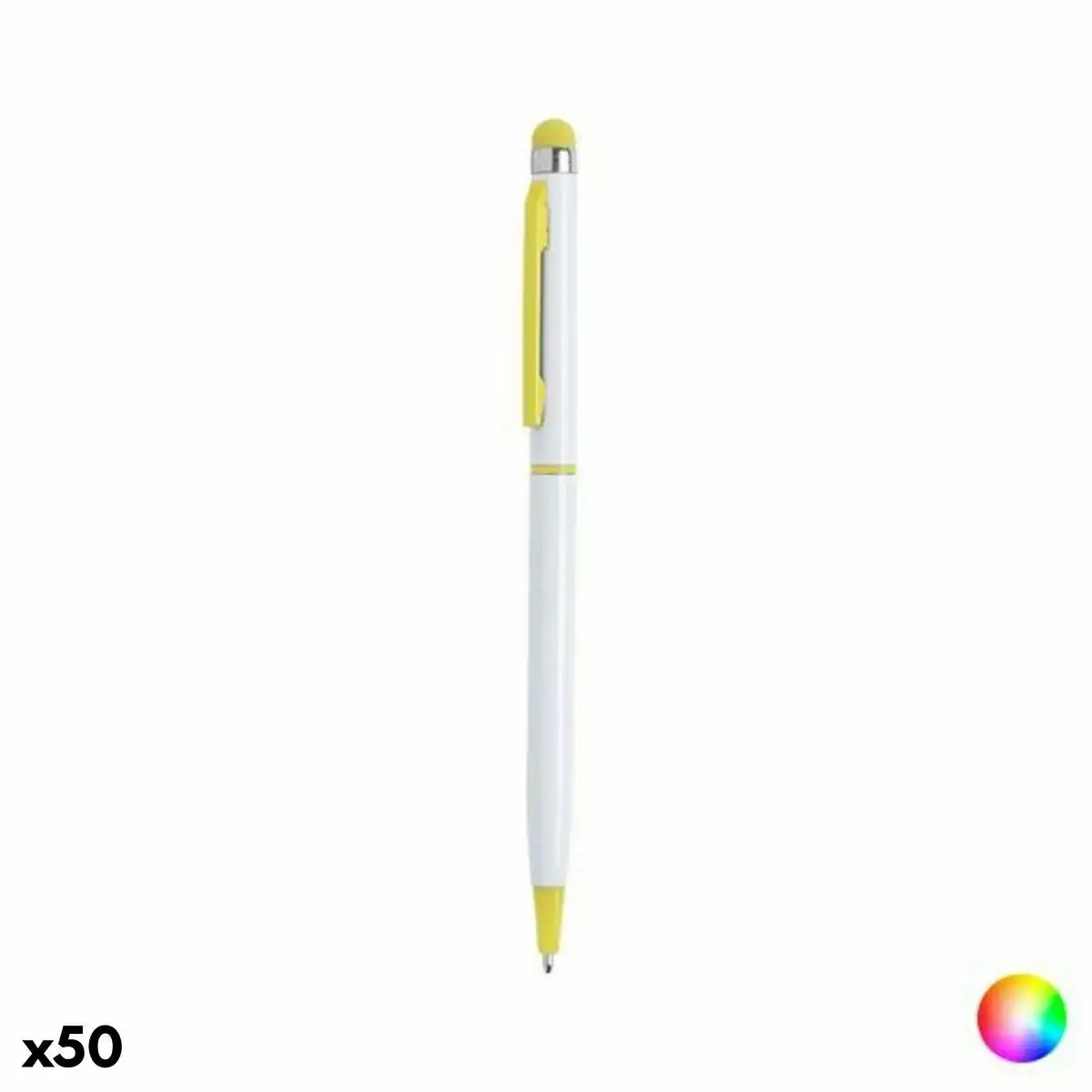 Stylo avec stylet tactile vuduknives 145575 50 unites _3683. Bienvenue chez DIAYTAR COTE D'IVOIRE - Où Chaque Produit a son Histoire. Découvrez notre sélection unique et trouvez des articles qui racontent la richesse culturelle et artistique du Côte d'Ivoire.