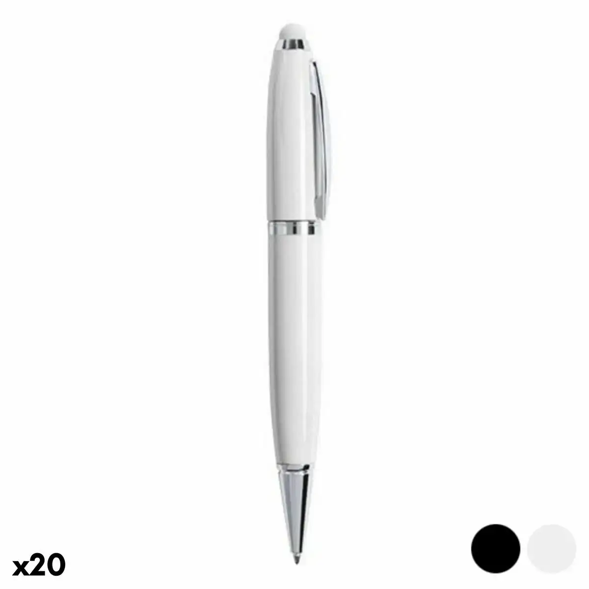 Stylo avec stylet tactile vuduknives 145849 16gb 20 unites _9704. Bienvenue chez DIAYTAR COTE D'IVOIRE - Votre Destination Shopping Complète! Découvrez une boutique en ligne généraliste au Côte d'Ivoire offrant une vaste gamme de produits, allant des vêtements aux gadgets électroniques, en passant par l'artisanat local.