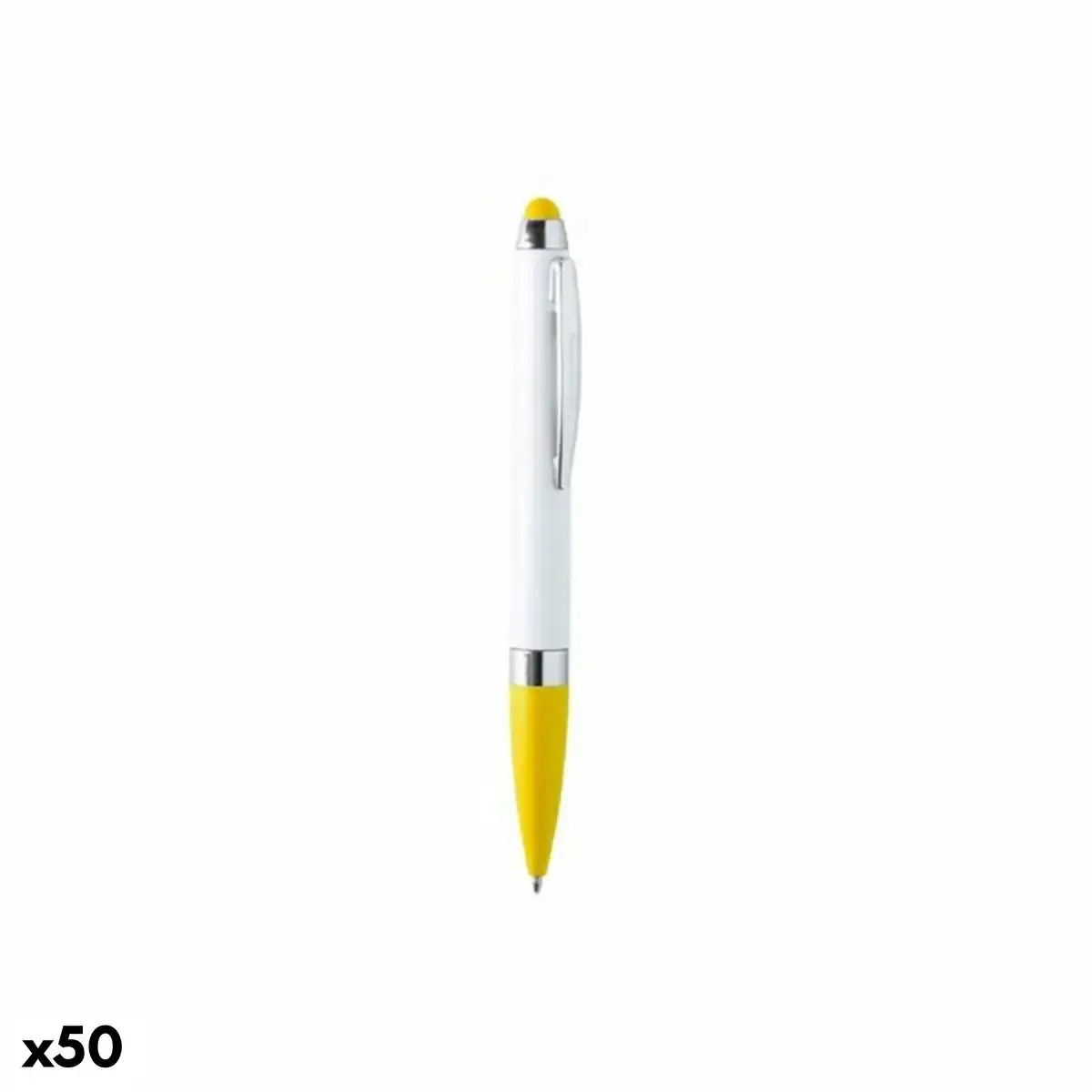 Stylo avec stylet tactile vuduknives 146022 50 unites _9239. DIAYTAR COTE D'IVOIRE - L'Art de Vivre le Shopping Authentique. Découvrez notre boutique en ligne et trouvez des produits qui célèbrent la culture et l'héritage du Côte d'Ivoire.
