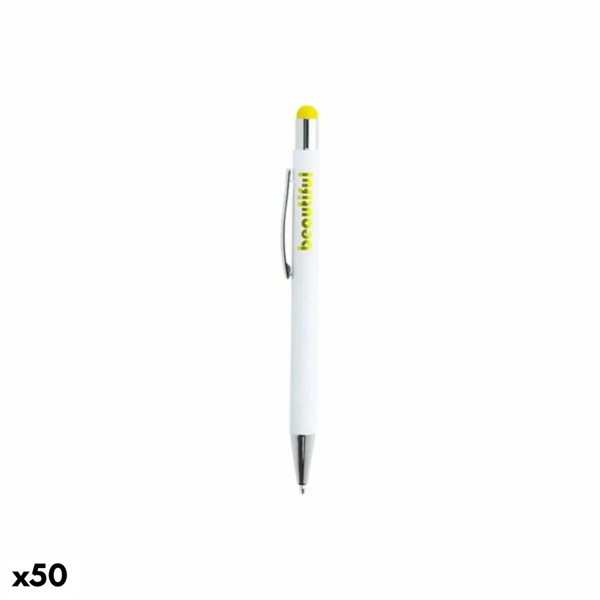 Stylo avec stylet tactile vuduknives 146078 50 unites _4083. DIAYTAR COTE D'IVOIRE - Où Chaque Détail Compte. Naviguez à travers notre gamme variée et choisissez des articles qui ajoutent une touche spéciale à votre quotidien, toujours avec qualité et style.