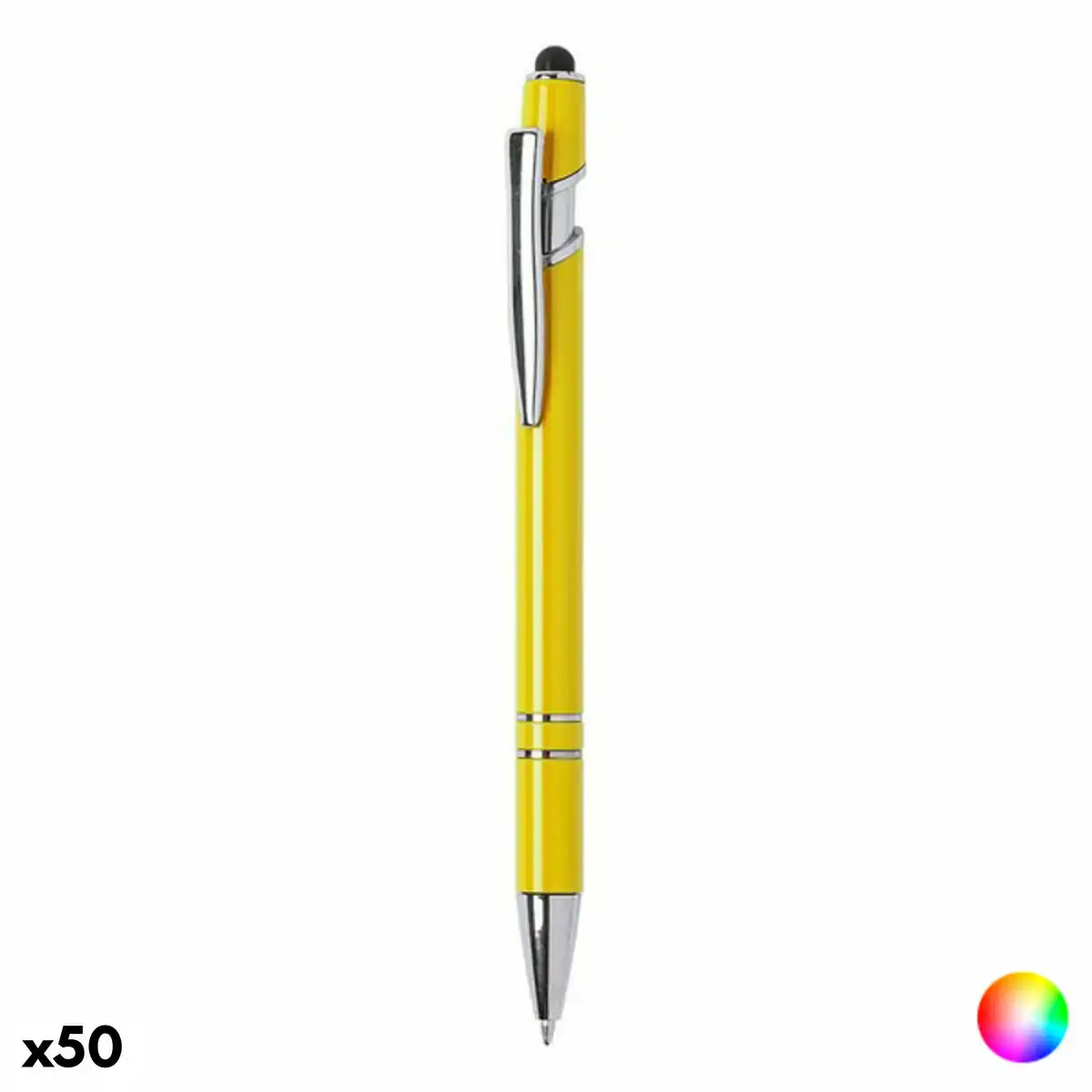 Stylo avec stylet tactile vuduknives 146346 50 unites _3034. Bienvenue chez DIAYTAR COTE D'IVOIRE - Où l'Authenticité Rencontre l'Accessibilité. Explorez notre sélection abordable et découvrez des articles qui incarnent l'essence du Côte d'Ivoire.