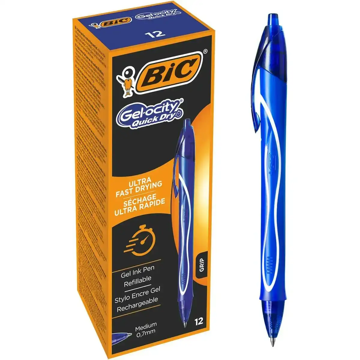 Stylo gel bic gel ocity bleu 0 3 mm 12 unites _4700. Bienvenue chez DIAYTAR COTE D'IVOIRE - Où Votre Shopping Prend Vie. Découvrez notre univers et dénichez des trésors qui ajoutent de la couleur à votre quotidien.