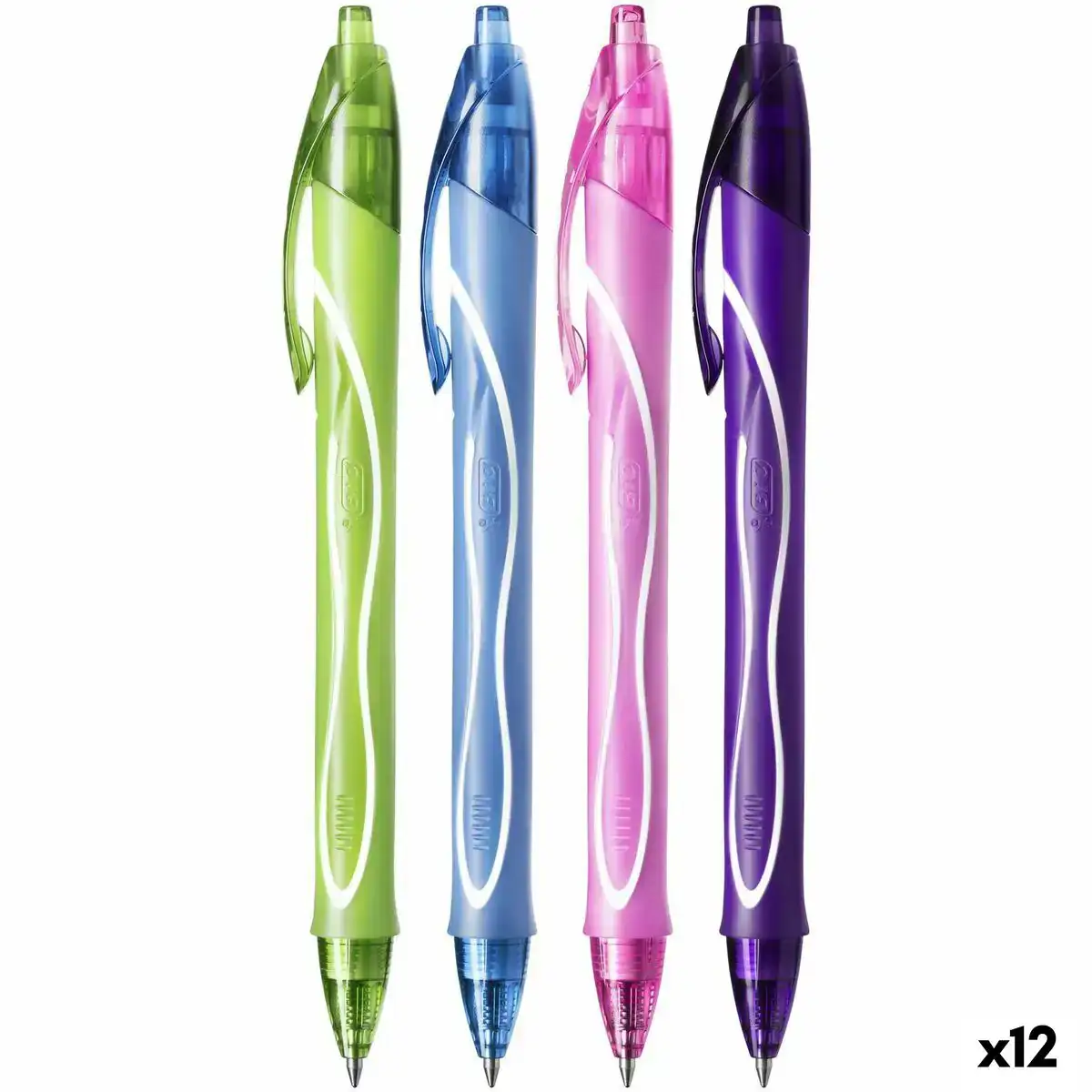 Stylo gel bic gel ocity quick dry 4 colours 12 unites_9603. Bienvenue chez DIAYTAR COTE D'IVOIRE - Où Chaque Détail Fait la Différence. Découvrez notre sélection méticuleuse et choisissez des articles qui répondent à vos exigences.