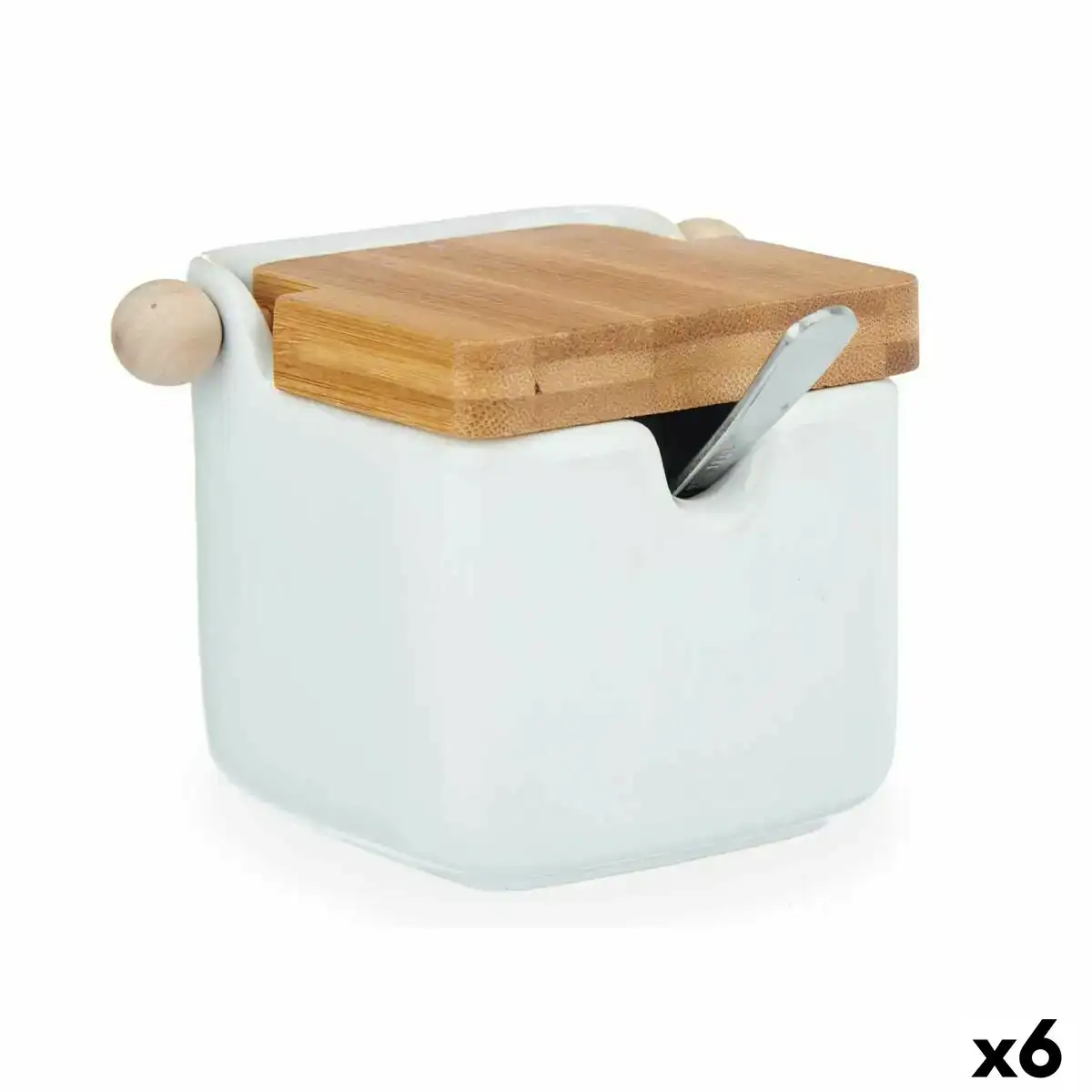 Sucrier blanc ceramique bambou 190 ml 6 unites _8580. DIAYTAR COTE D'IVOIRE - Votre Boutique en Ligne, Votre Histoire. Explorez notre sélection et découvrez des produits qui reflètent votre parcours et vos aspirations, un achat à la fois.
