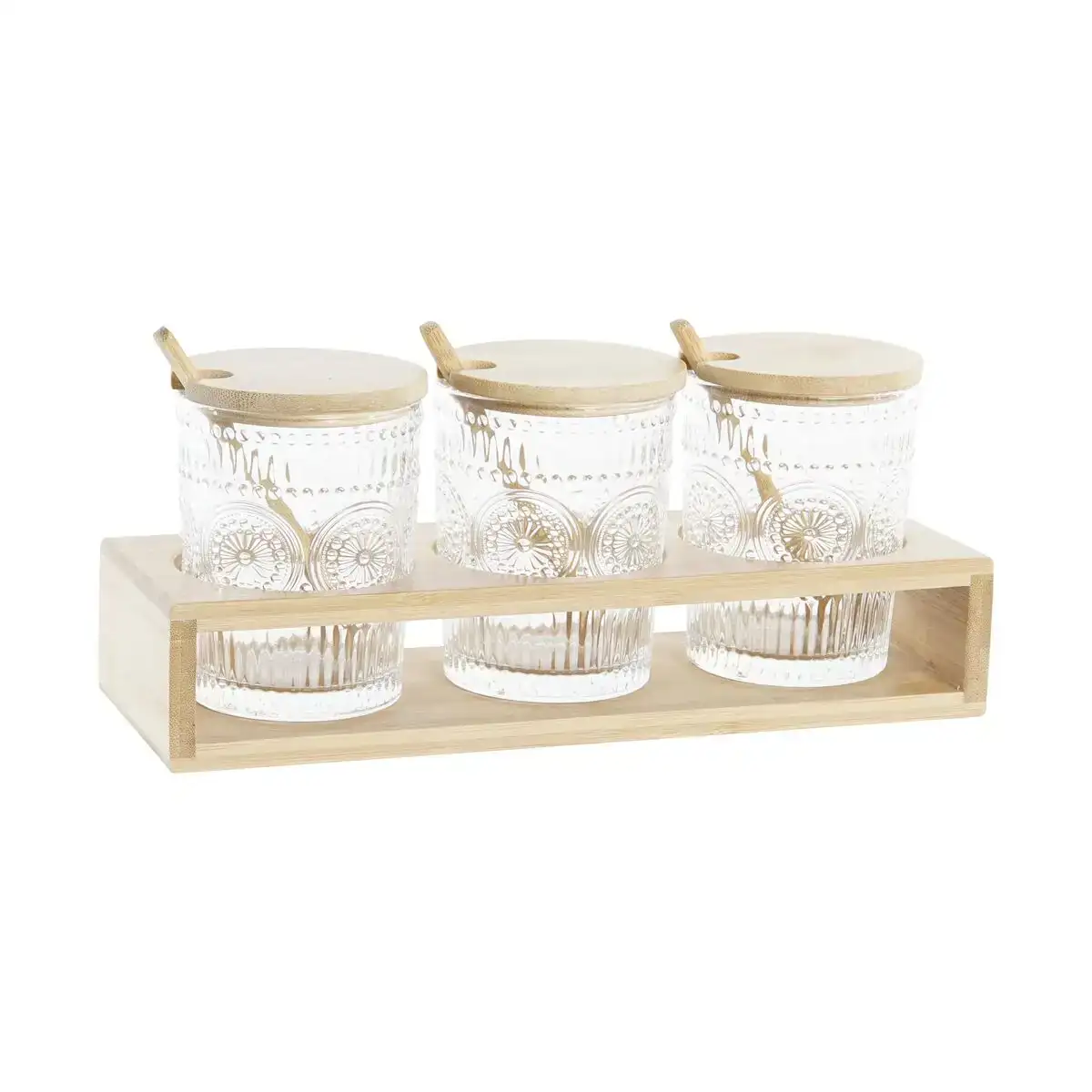 Sucrier dkd home decor 28 x 10 x 13 5 cm verre naturel transparent 300 ml verre borosilicate_3813. DIAYTAR COTE D'IVOIRE - L'Odyssée du Shopping à Votre Portée. Parcourez notre boutique en ligne et partez à la découverte d'articles qui rendront chaque jour spécial.