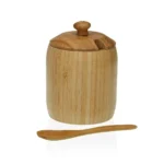 Sucrier versa bambou 10 x 13 x 10 cm_2848. DIAYTAR COTE D'IVOIRE - Où Choisir Devient une Découverte. Explorez notre boutique en ligne et trouvez des articles qui vous surprennent et vous ravissent à chaque clic.