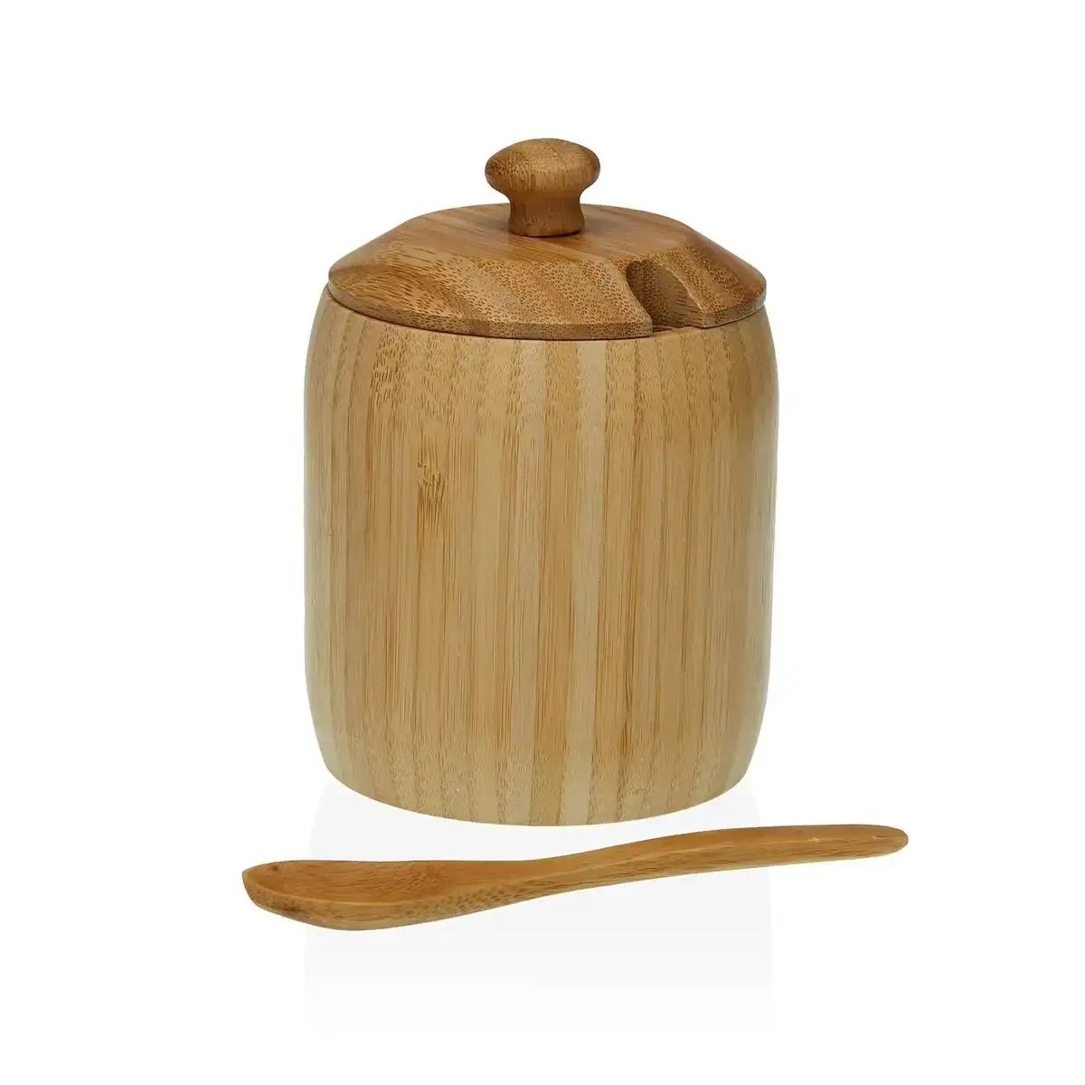 Sucrier versa bambou 10 x 13 x 10 cm_2848. DIAYTAR COTE D'IVOIRE - Où Choisir Devient une Découverte. Explorez notre boutique en ligne et trouvez des articles qui vous surprennent et vous ravissent à chaque clic.