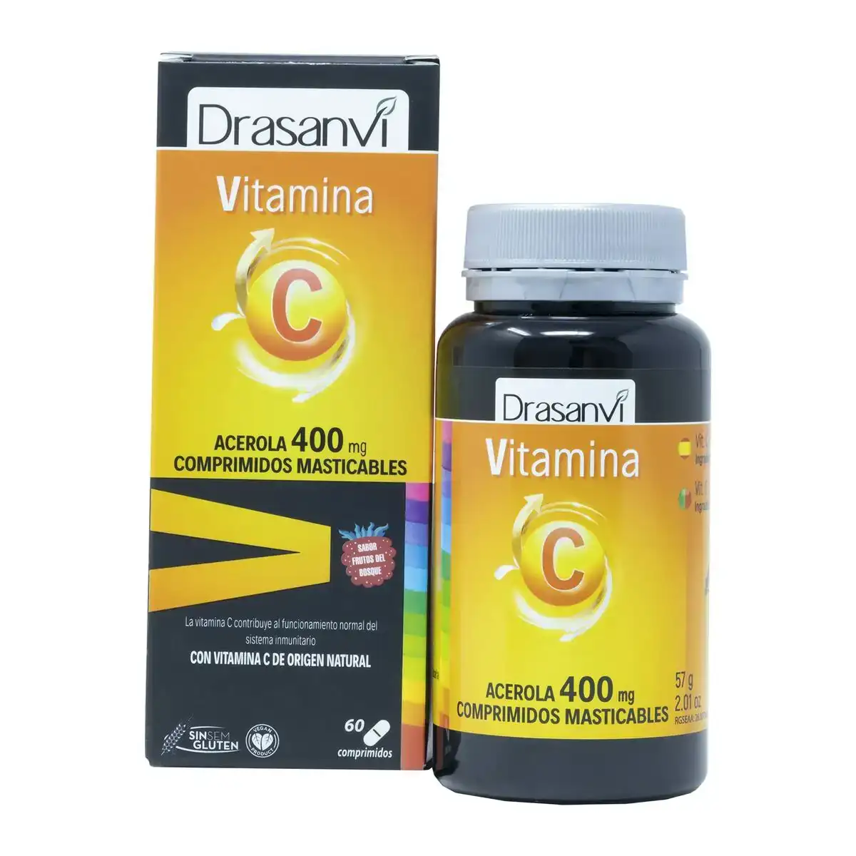 Supplement alimentaire drasanvi vitamine c 60 unites fruits des bois_4989. Plongez dans l'Univers de DIAYTAR COTE D'IVOIRE - Où la Qualité et la Diversité se rencontrent. Parcourez nos rayons virtuels pour trouver des produits répondant à tous les besoins, du confort de votre foyer.
