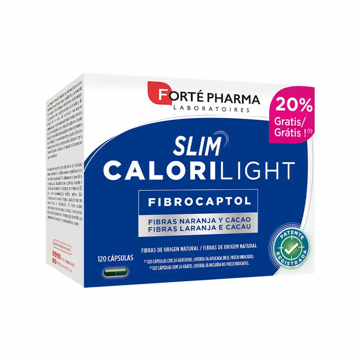 Supplement alimentaire forte pharma slim calori light 120 unites_8494. DIAYTAR COTE D'IVOIRE - Là où le Shopping devient une Fête des Sens. Plongez dans notre univers et choisissez des produits qui éveillent votre goût pour l'esthétique et l'authenticité.