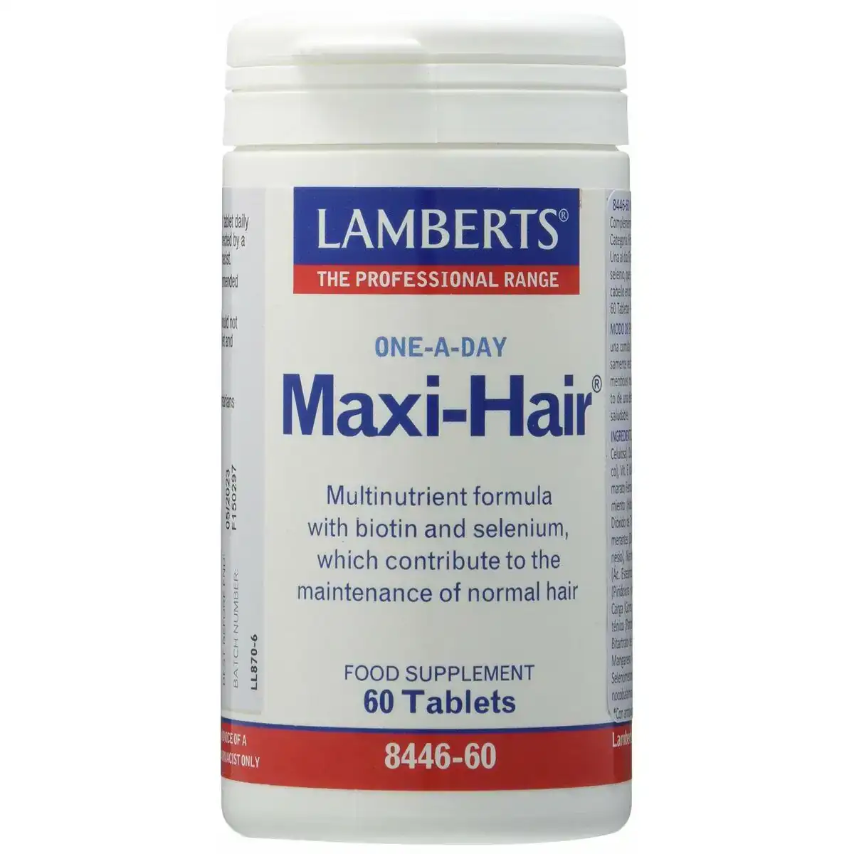 Supplement alimentaire lamberts maxi hair 60 unites_6172. DIAYTAR COTE D'IVOIRE - Votre Destination pour un Shopping Unique. Parcourez notre catalogue et trouvez des articles qui expriment votre singularité et votre style.