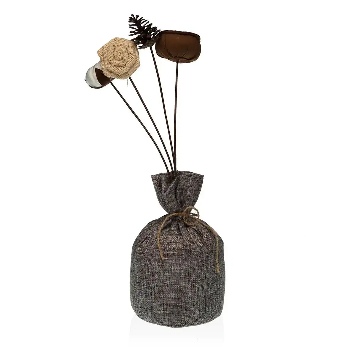 Support de porte versa branche 31 x 10 x 34 cm textile_8544. DIAYTAR COTE D'IVOIRE - Où Chaque Produit a son Histoire. Découvrez notre gamme de produits, chacun portant en lui le récit de l'artisanat et de la passion, pour vous offrir une expérience de shopping authentique.