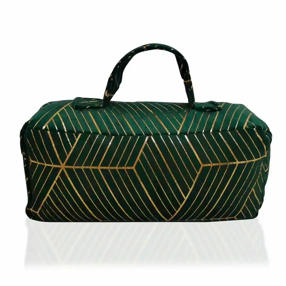 Support de porte versa green gold textile 9 x 11 x 24 cm_8784. Entrez dans l'Univers de DIAYTAR COTE D'IVOIRE - Où l'Élégance et la Variété se Rencontrent. Parcourez notre catalogue pour dénicher des articles qui ajoutent une touche d'élégance à votre vie.