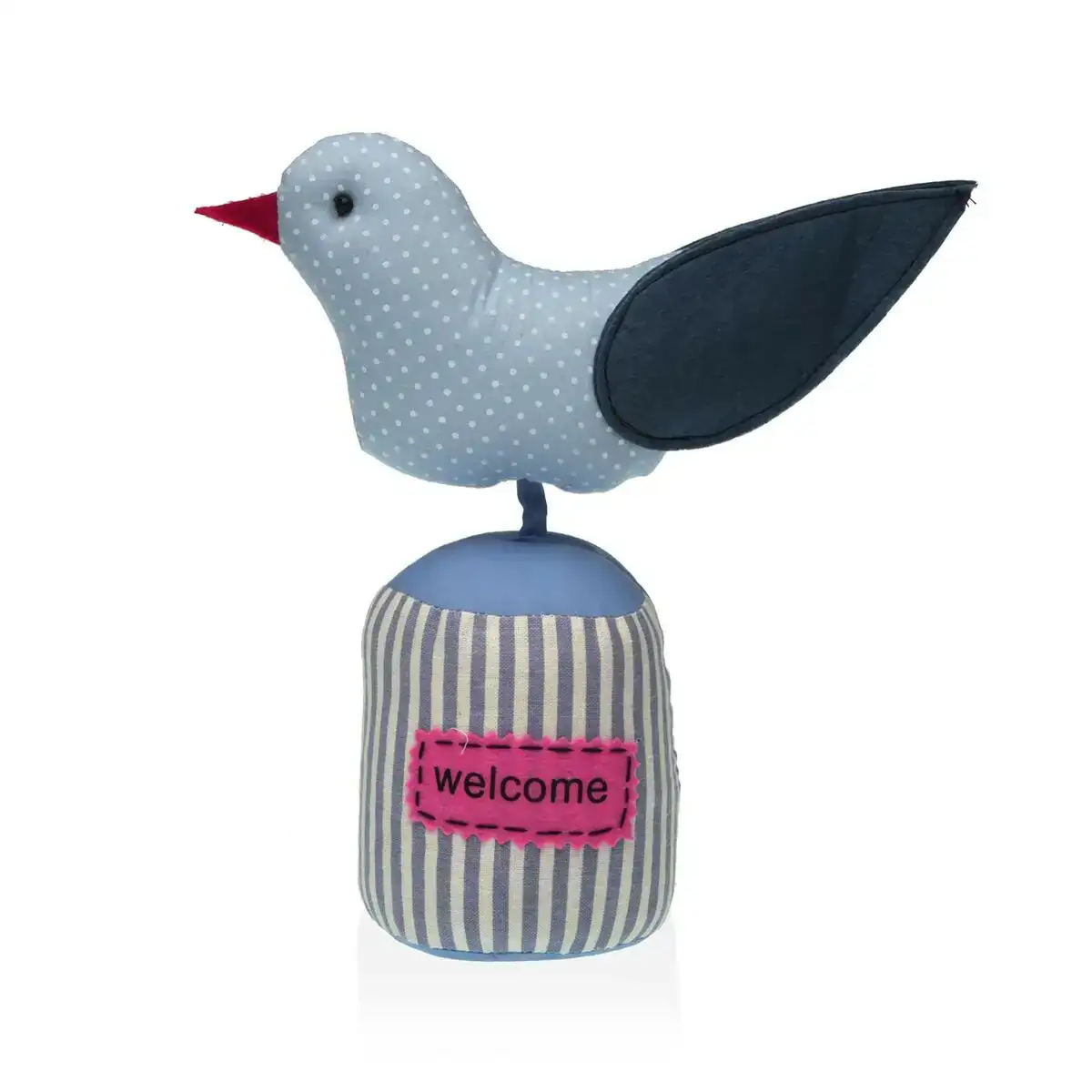 Support de porte versa mouette 10 x 31 x 22 cm textile_6088. DIAYTAR COTE D'IVOIRE - L'Équilibre Parfait entre Tradition et Modernité. Explorez notre collection pour trouver des produits qui incarnent la culture et la contemporanéité du Côte d'Ivoire.