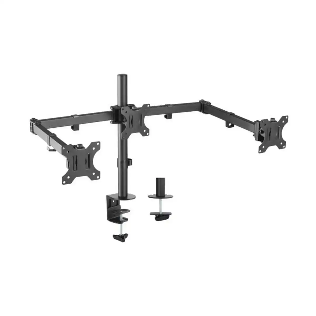 Support de tv aisens soporte de mesa eco giratorio e inclinable para 3 monitores 7kg 3 pivotes 2 brazos de 13 27 negro noir _2001. DIAYTAR COTE D'IVOIRE - Votre Escale Shopping incontournable. Explorez notre boutique en ligne et dénichez des trésors qui reflètent la richesse culturelle et la modernité du Côte d'Ivoire.