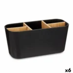 Support pour brosses a dents noir bambou polypropylene 21 x 10 x 9 cm 6 unites _3180. Bienvenue sur DIAYTAR COTE D'IVOIRE - Là où Chaque Objet a une Âme. Plongez dans notre catalogue et trouvez des articles qui portent l'essence de l'artisanat et de la passion.