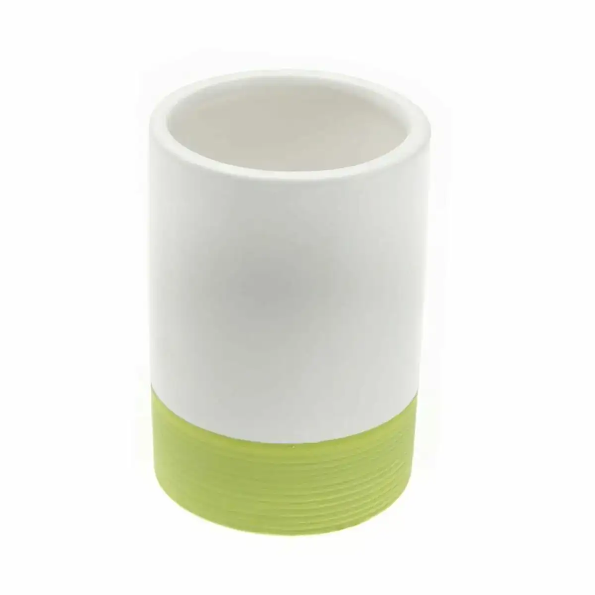 Support pour brosses a dents versa blanc vert ceramique 7 x 10 3 x 7 cm _6395. DIAYTAR COTE D'IVOIRE - L'Art de Vivre le Shopping Authentique. Découvrez notre boutique en ligne et trouvez des produits qui célèbrent la culture et l'héritage du Côte d'Ivoire.