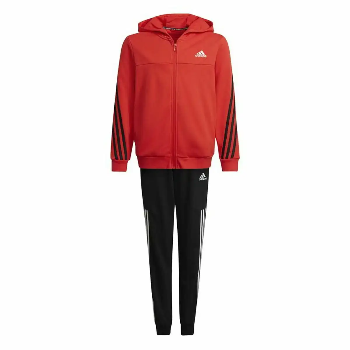 Survetement enfant adidas three stripes rouge_9204. DIAYTAR COTE D'IVOIRE - L'Art de Choisir, l'Art de S'émerveiller. Explorez notre gamme de produits et laissez-vous émerveiller par des créations authentiques et des designs modernes.