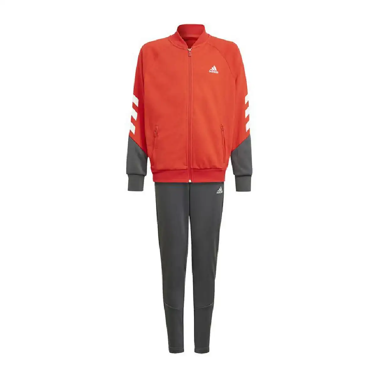 Survetement enfant adidas training xfg 3 stripes rouge gris fonce_9447. DIAYTAR COTE D'IVOIRE - Votre Pass vers la Découverte. Explorez notre boutique en ligne et plongez dans un voyage à travers des produits authentiques et contemporains, tous réunis sous un même toit.