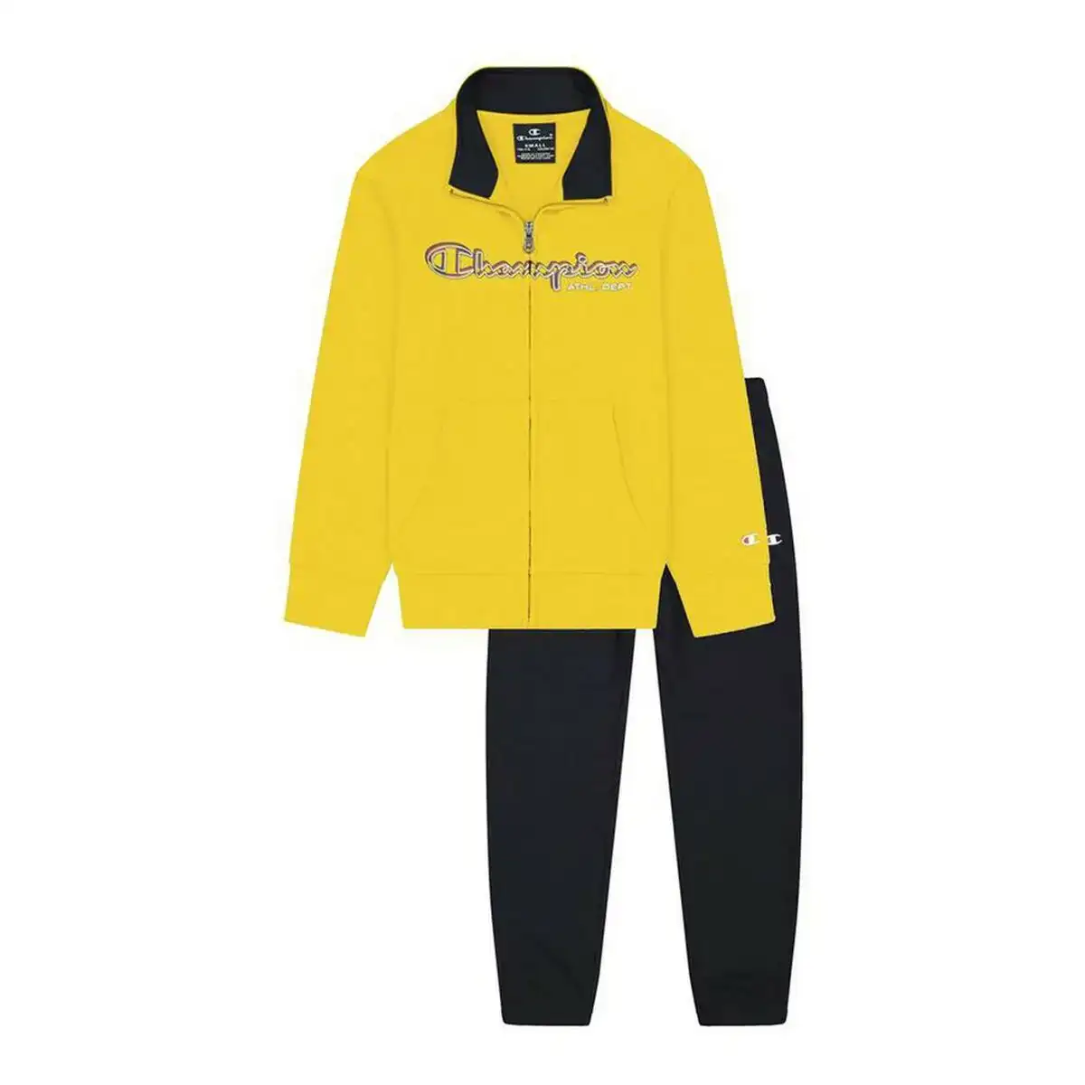Survetement enfant champion full zip boy jaune_7664. Bienvenue sur DIAYTAR COTE D'IVOIRE - Votre Fenêtre sur le Shopping Moderne. Parcourez notre boutique en ligne et découvrez des produits qui incarnent l'évolution du style et de la qualité.
