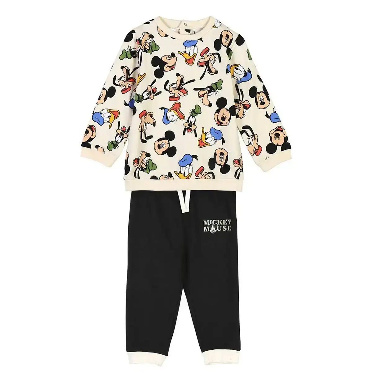 Survetement enfant mickey mouse ocre_2448. DIAYTAR COTE D'IVOIRE - Votre Pass vers la Découverte. Explorez notre boutique en ligne et plongez dans un voyage à travers des produits authentiques et contemporains, tous réunis sous un même toit.