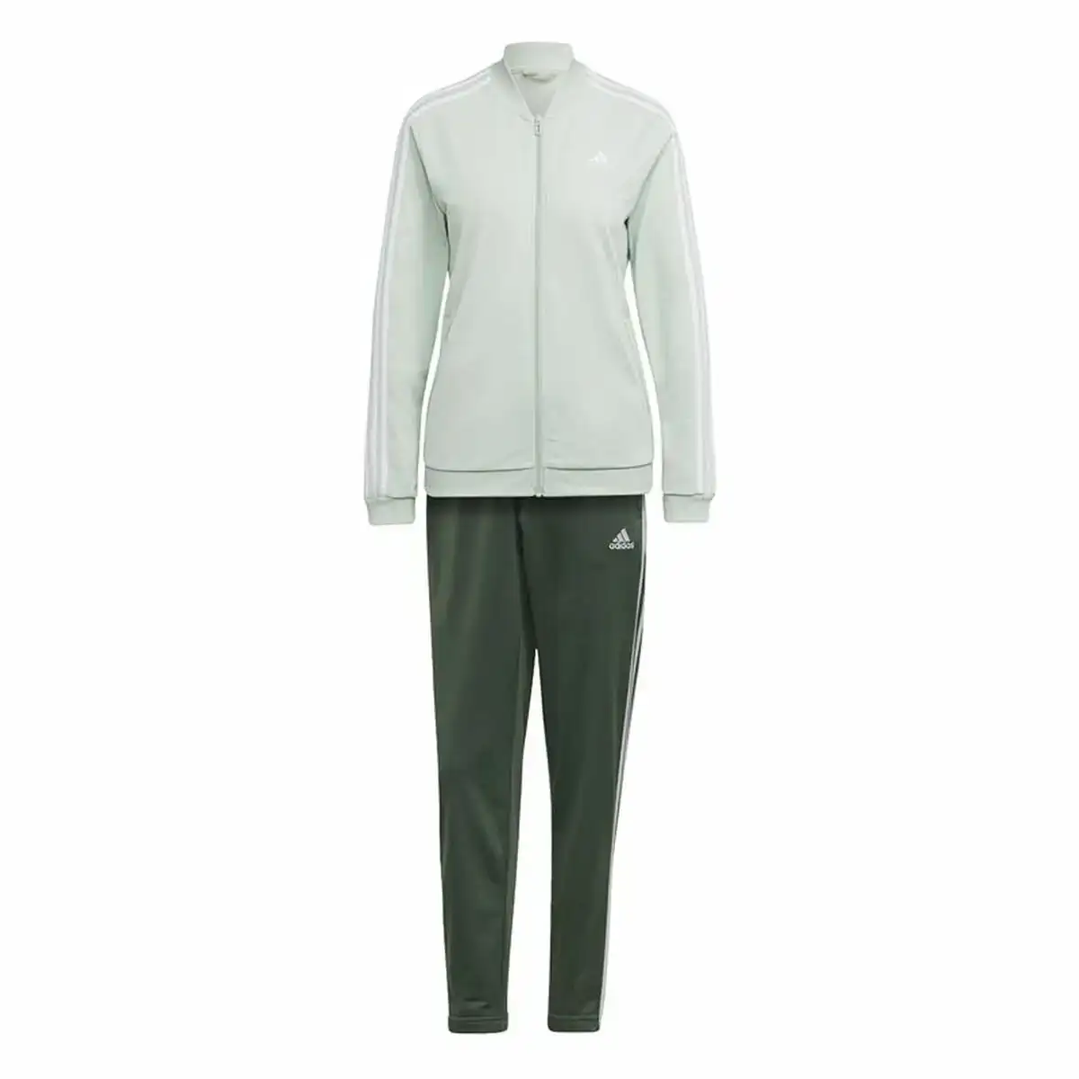 Survetement femme adidas essentials 3 stripes vert clair_1745. DIAYTAR COTE D'IVOIRE - L'Art du Shopping Éclairé. Parcourez notre catalogue et choisissez parmi des produits de qualité qui satisferont vos besoins et votre style.