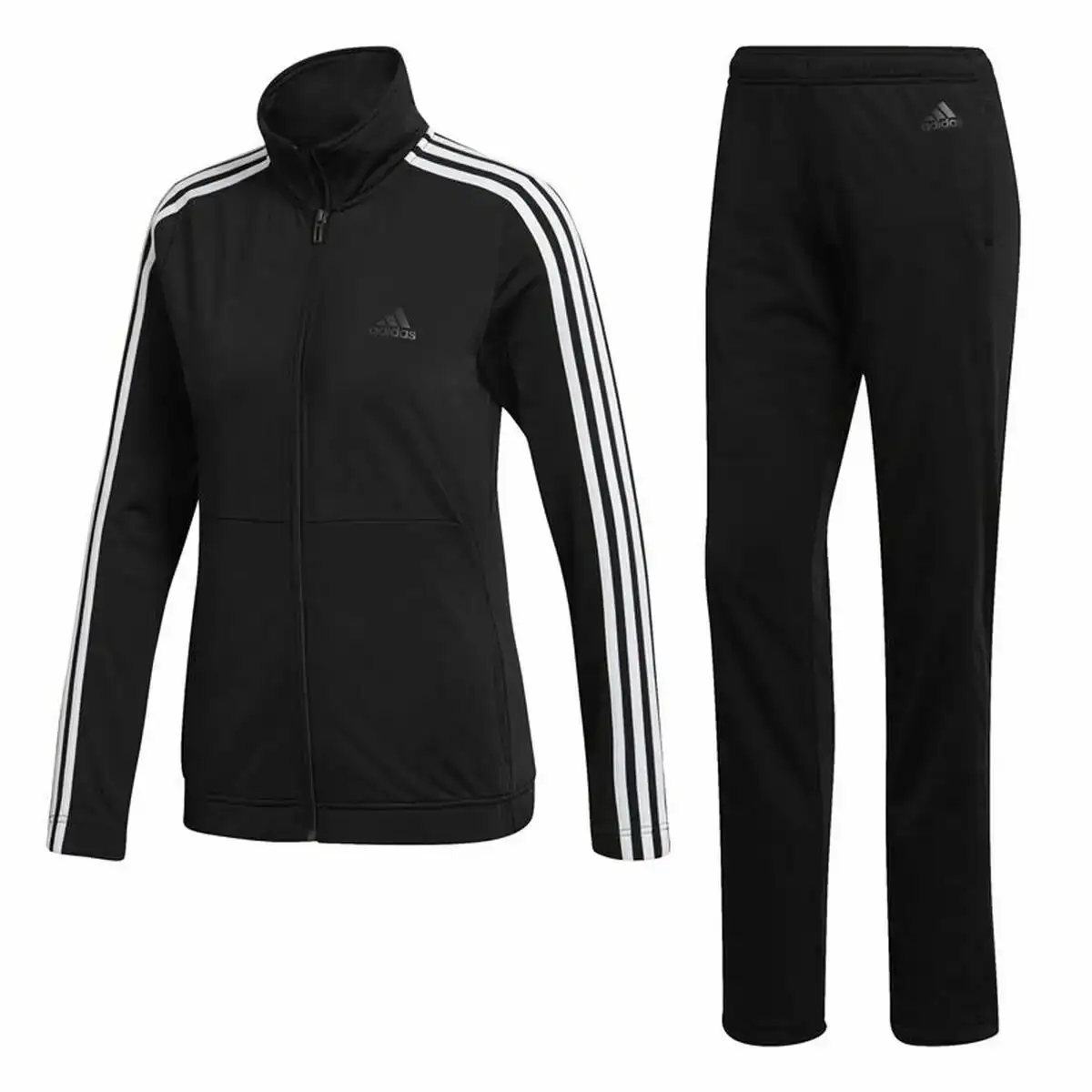 Survetement femme adidas three stripes noir_3949. DIAYTAR COTE D'IVOIRE - L'Art de Vivre le Shopping Authentique. Découvrez notre boutique en ligne et trouvez des produits qui célèbrent la culture et l'héritage du Côte d'Ivoire.