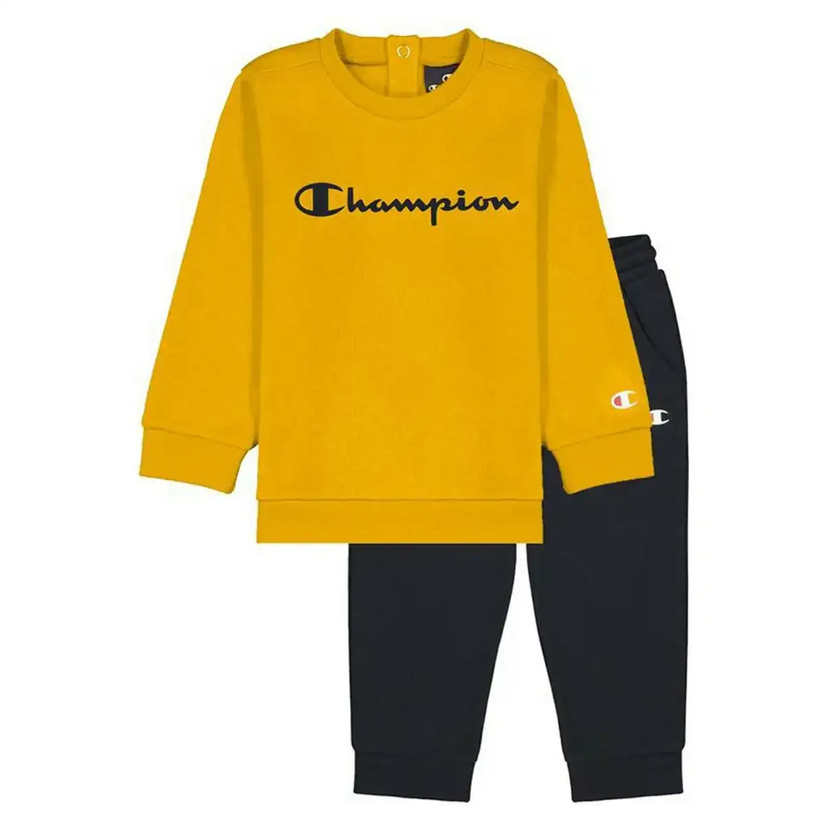 Survetements champion crewneck baby jaune_7173. DIAYTAR COTE D'IVOIRE - Votre Destinée Shopping Personnalisée. Plongez dans notre boutique en ligne et créez votre propre expérience de shopping en choisissant parmi nos produits variés.