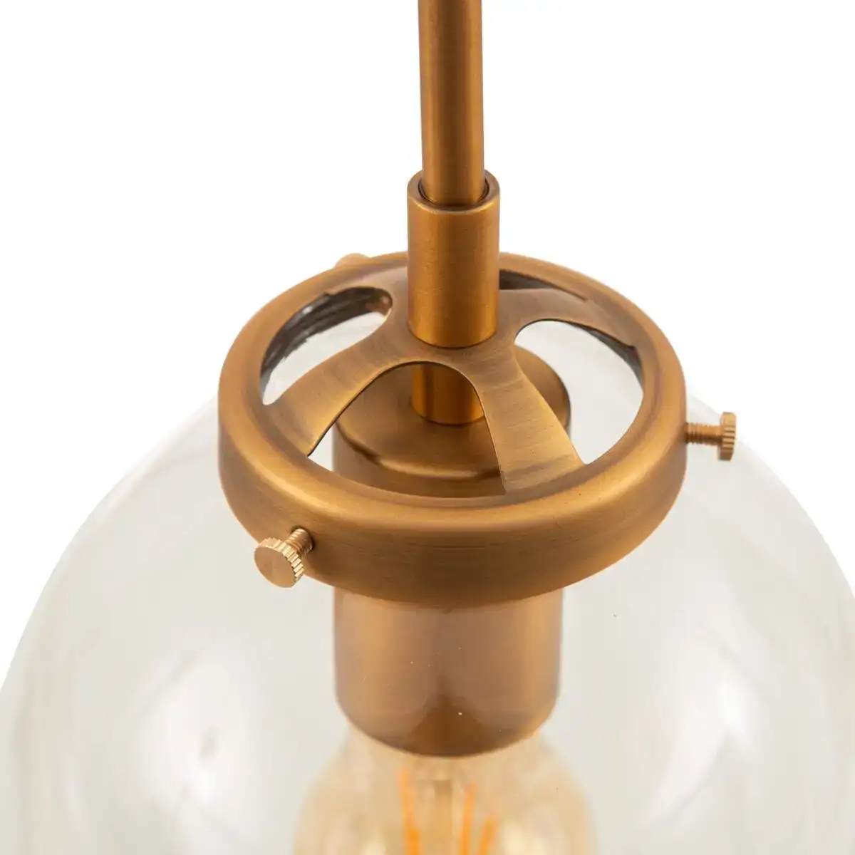 Suspension 15 x 15 x 28 cm verre dore metal_3702. DIAYTAR COTE D'IVOIRE - Votre Destination Shopping Exquise. Explorez notre boutique en ligne et découvrez des trésors qui ajoutent une touche de sophistication à votre style et à votre espace.