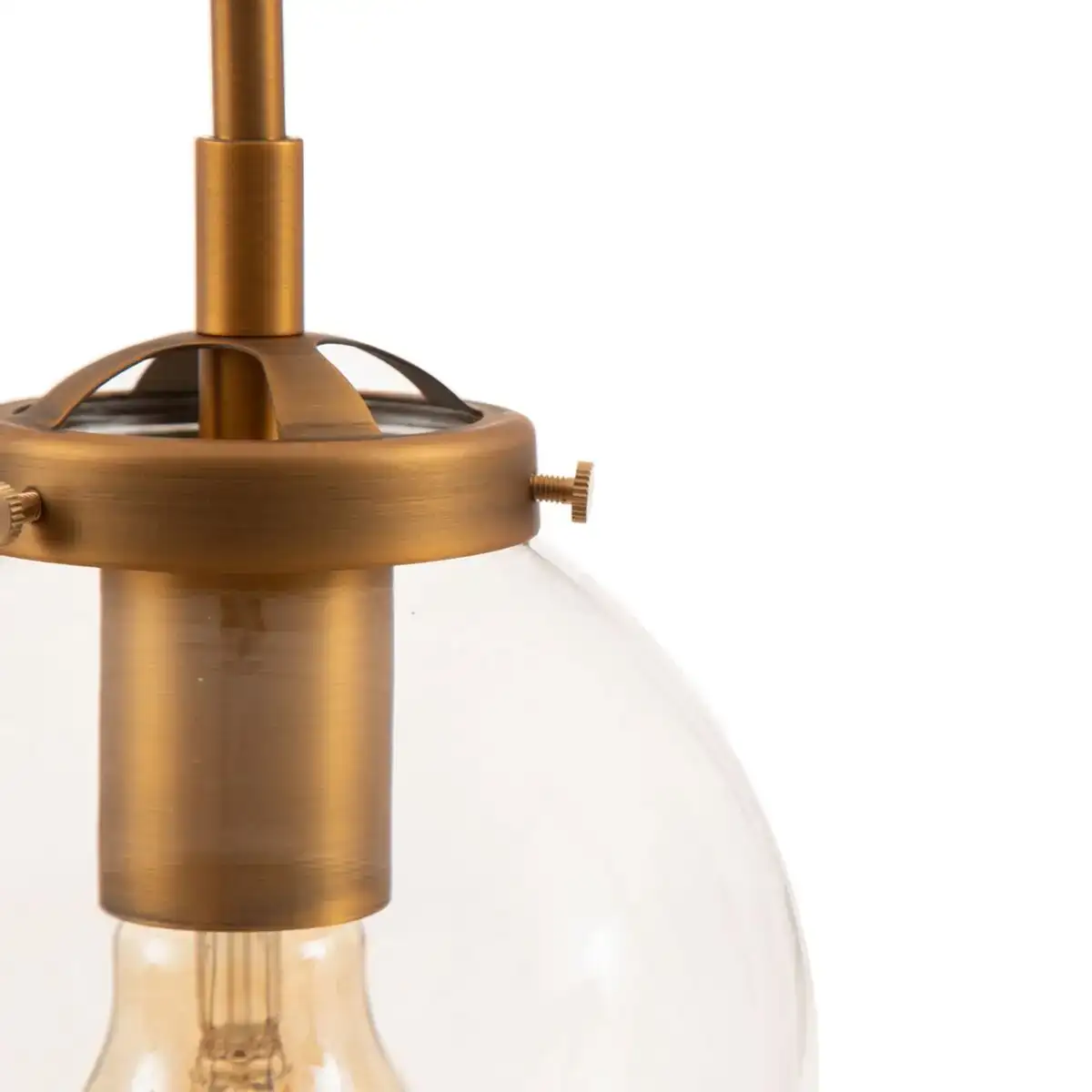 Suspension 15 x 15 x 28 cm verre dore metal_4125. DIAYTAR COTE D'IVOIRE - Où la Qualité est Notre Engagement. Explorez notre boutique en ligne pour découvrir des produits conçus pour vous apporter satisfaction et plaisir.