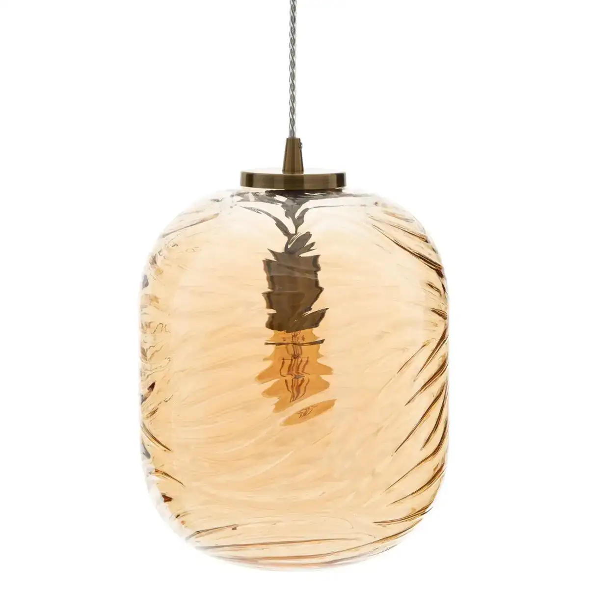 Suspension 24 5 x 24 5 x 33 1 cm champagne verre metal_3109. Entrez dans l'Univers de DIAYTAR COTE D'IVOIRE - Où l'Authenticité Renouvelle Votre Quotidien. Explorez notre gamme de produits et trouvez des articles qui reflètent votre essence.