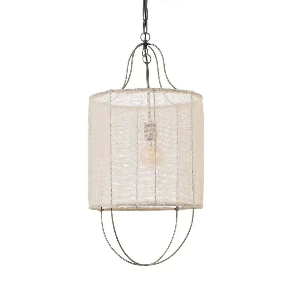Suspension 38 5 x 38 5 x 75 cm naturel dore metal_3347. DIAYTAR COTE D'IVOIRE - Où le Shopping est un Plaisir Engagé. Parcourez notre catalogue et choisissez des produits qui respectent vos valeurs et vos attentes.