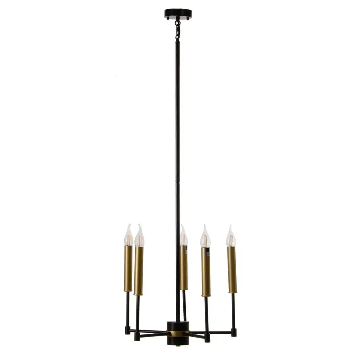Suspension 40 5 x 43 x 33 cm noir dore metal_3593. Bienvenue chez DIAYTAR COTE D'IVOIRE - Où Chaque Produit a son Histoire. Découvrez notre sélection unique et trouvez des articles qui racontent la richesse culturelle et artistique du Côte d'Ivoire.