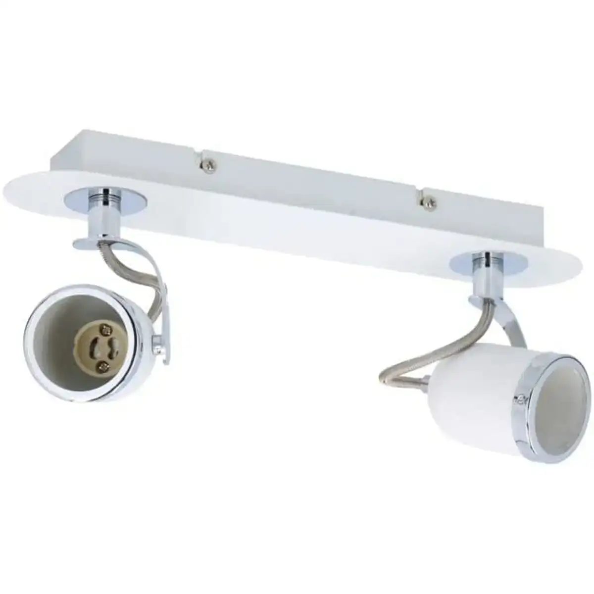 Suspension 50 w metal blanc 360o 8 x 13 x 31 cm _8459. DIAYTAR COTE D'IVOIRE - Votre Destination pour un Shopping Inégalé. Naviguez à travers notre sélection minutieuse pour trouver des produits qui répondent à tous vos besoins.