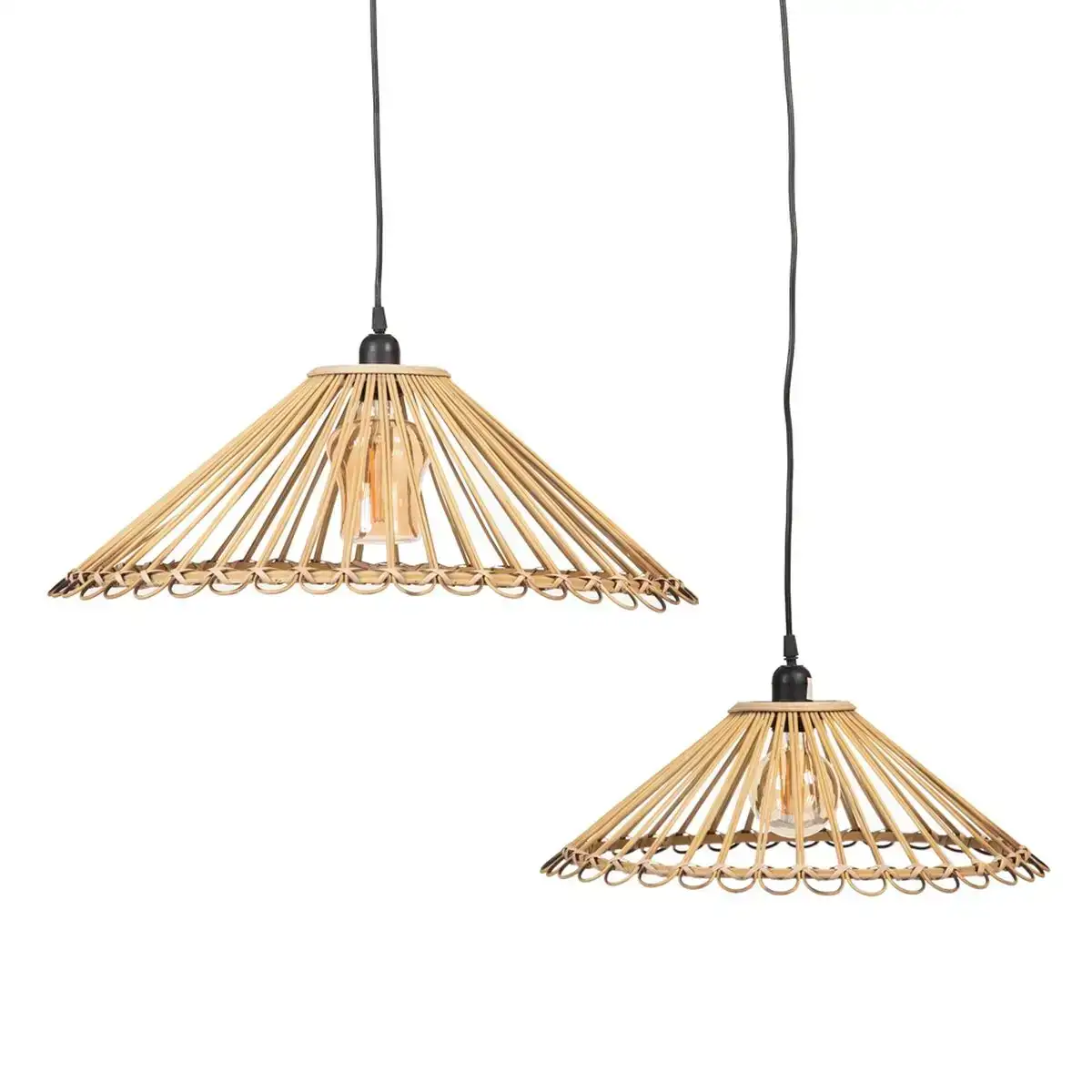 Suspension 57 x 57 x 20 5 cm naturel bambou 2 unites _3301. DIAYTAR COTE D'IVOIRE - Votre Destination pour un Shopping Inégalé. Naviguez à travers notre sélection minutieuse pour trouver des produits qui répondent à tous vos besoins.