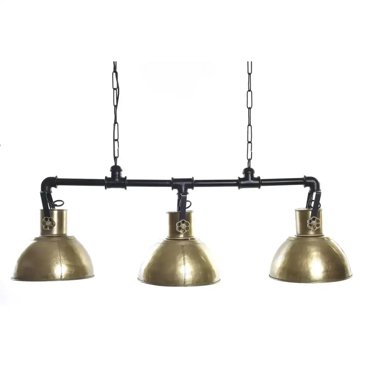 Suspension dkd home decor 116 x 29 x 42 cm noir dore metal 50 w_9602. DIAYTAR COTE D'IVOIRE - L'Art de Vivre le Shopping Éthique. Parcourez notre gamme et choisissez des produits qui reflètent notre engagement envers des pratiques durables.