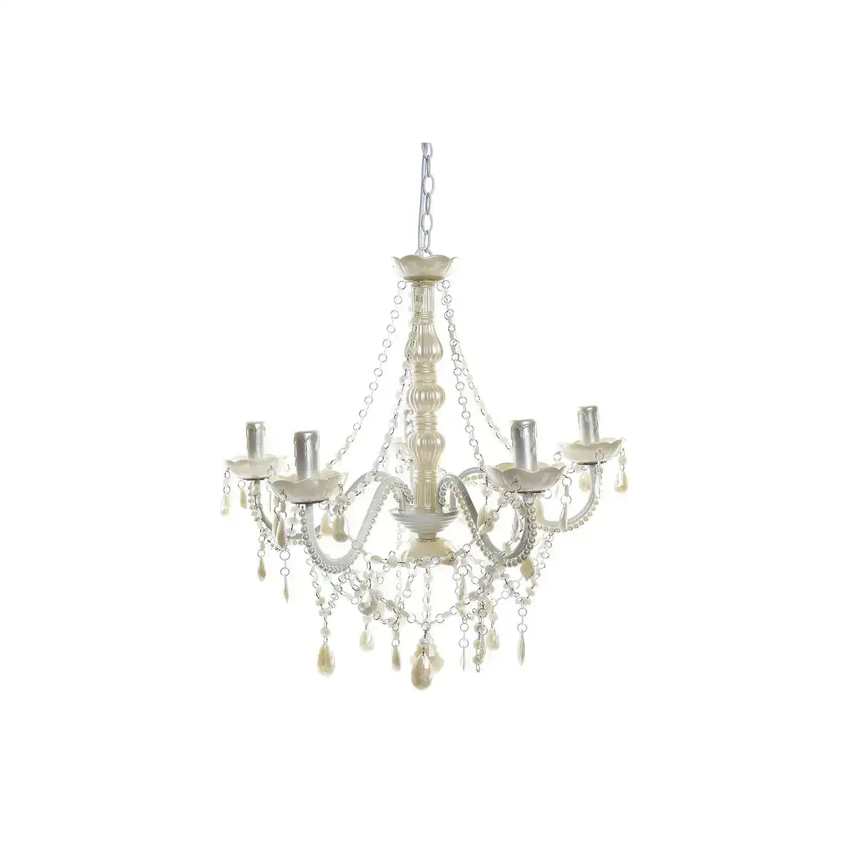 Suspension dkd home decor 25w creme 220 v 56 x 54 x 58 cm _5141. DIAYTAR COTE D'IVOIRE - Votre Destination Shopping Incontournable. Parcourez nos rayons virtuels et trouvez des articles qui répondent à tous vos besoins, du quotidien à l'exceptionnel.