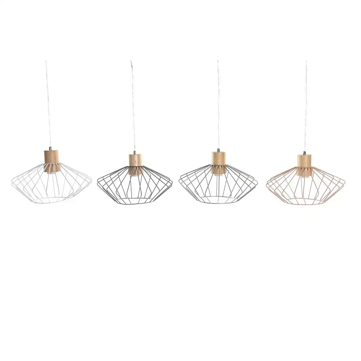 Suspension dkd home decor 34 x 34 x 21 cm argente noir gris rose metal blanc 50 w 60 w pin_3898. Bienvenue sur DIAYTAR COTE D'IVOIRE - Où le Shopping est une Affaire Personnelle. Découvrez notre sélection et choisissez des produits qui reflètent votre unicité et votre individualité.