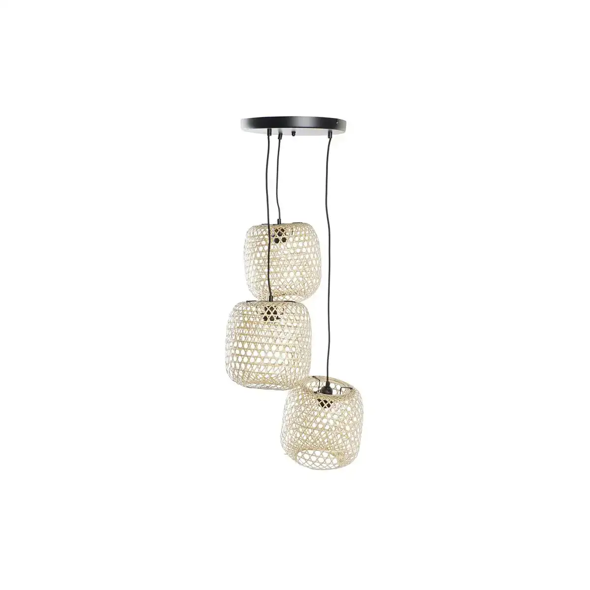 Suspension dkd home decor 43 x 43 x 100 cm noir marron bambou 50 w_7265. Bienvenue sur DIAYTAR COTE D'IVOIRE - Où Chaque Détail compte. Plongez dans notre univers et choisissez des produits qui ajoutent de l'éclat et de la joie à votre quotidien.