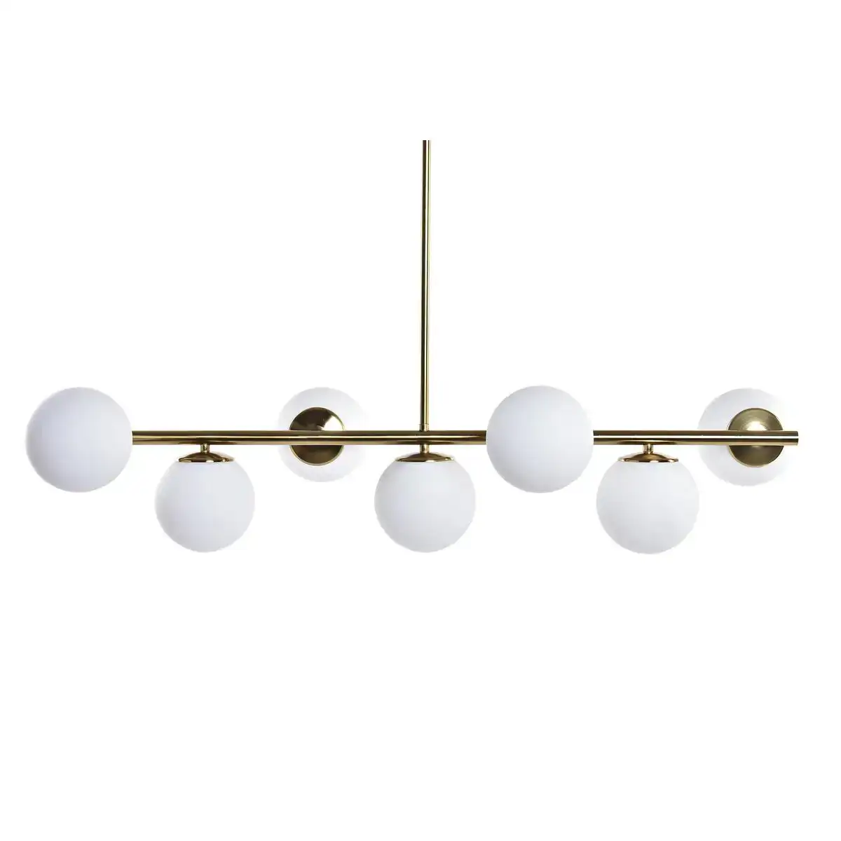Suspension dkd home decor 98 x 45 x 30 cm verre dore metal blanc 50 w_7734. DIAYTAR COTE D'IVOIRE - Où Chaque Sélection Vous Parle. Parcourez nos catégories et découvrez des produits qui reflètent vos passions et vos besoins, pour un shopping personnel et inspirant.