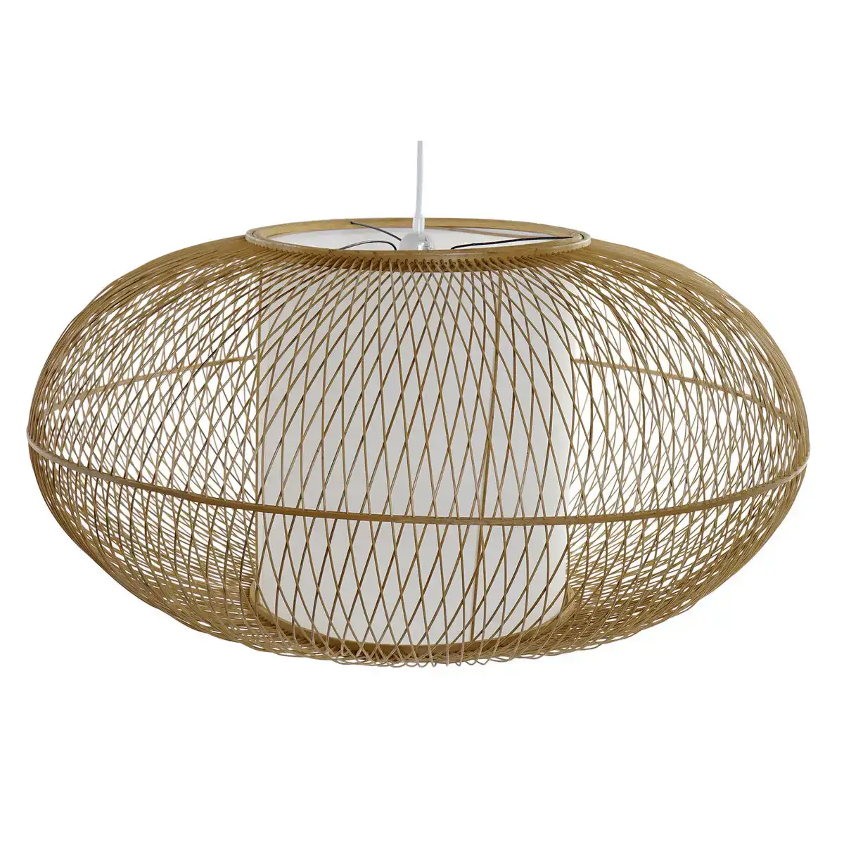 Suspension dkd home decor blanc naturel bambou 40 w 83 x 83 x 40 cm_9512. Découvrez DIAYTAR COTE D'IVOIRE - Là où le Choix Rencontre la Qualité. Parcourez notre gamme diversifiée et choisissez parmi des produits conçus pour exceller dans tous les aspects de votre vie.