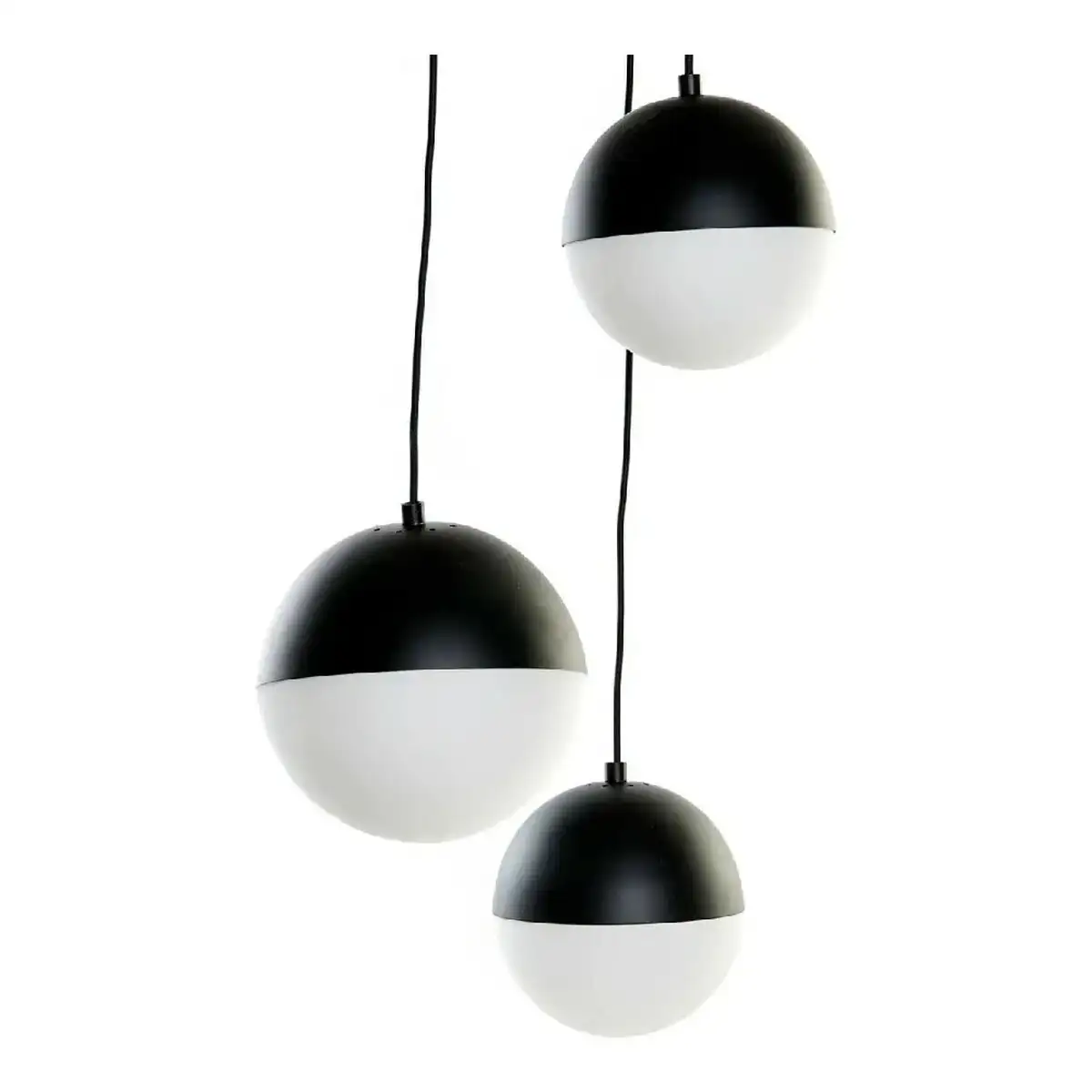 Suspension dkd home decor blanc noir metal verre 220 v 40 x 40 x 80 cm _8339. Entrez dans l'Univers de DIAYTAR COTE D'IVOIRE - Votre Destination de Shopping Complète. Découvrez des produits qui reflètent la diversité et la richesse culturelle du Côte d'Ivoire, le tout à portée de clic.
