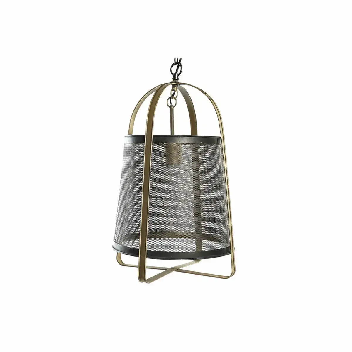 Suspension dkd home decor gris multicouleur dore metal 50 w 220 v 31 x 31 x 52 cm_8633. DIAYTAR COTE D'IVOIRE - L'Art de Magasiner sans Limites. Naviguez à travers notre collection diversifiée pour trouver des produits qui élargiront vos horizons shopping.