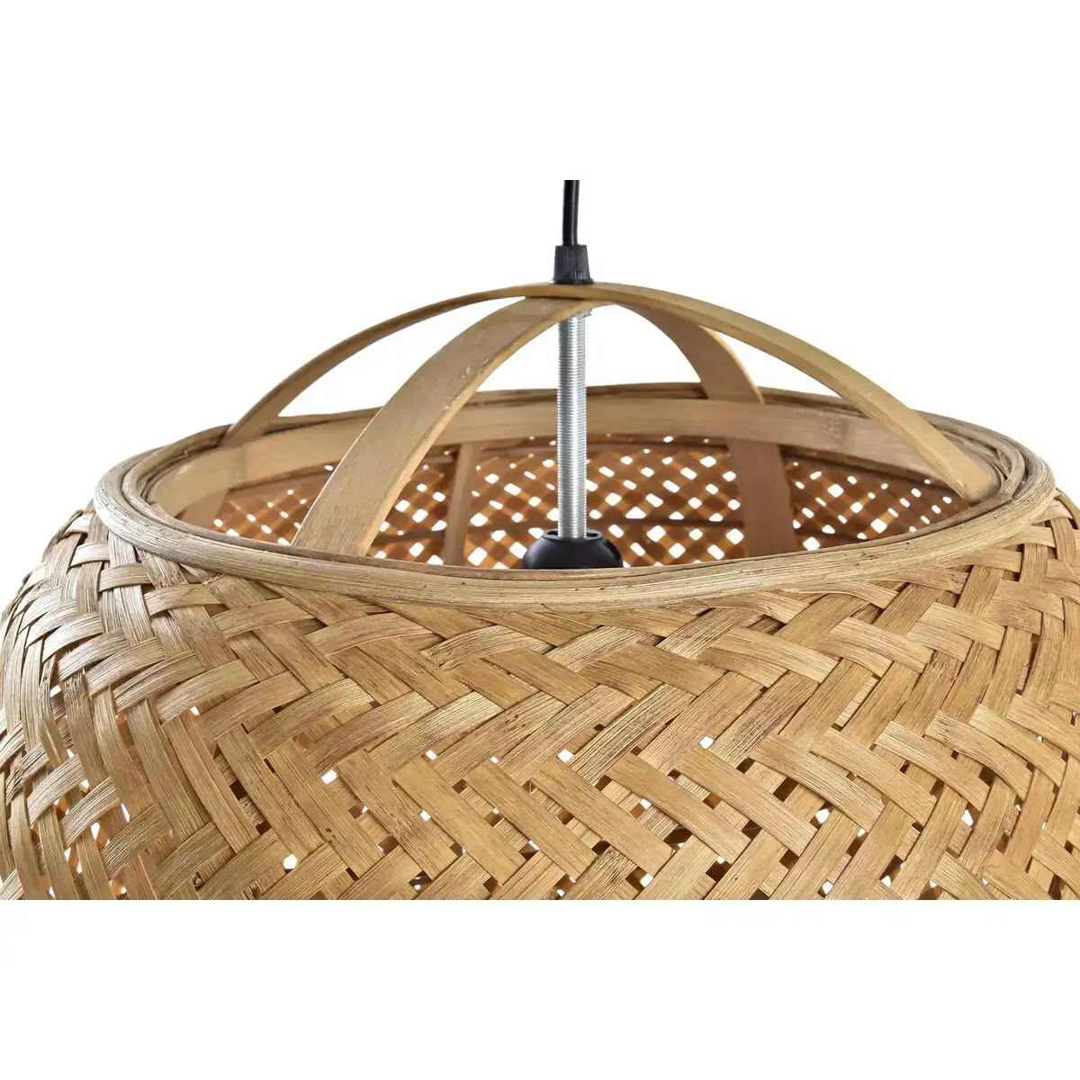 Suspension dkd home decor naturel 50 w 40 x 40 x 40 cm _5939. DIAYTAR COTE D'IVOIRE - Où Choisir Devient une Expression de Soi. Découvrez notre boutique en ligne et trouvez des articles qui révèlent votre personnalité et votre style.