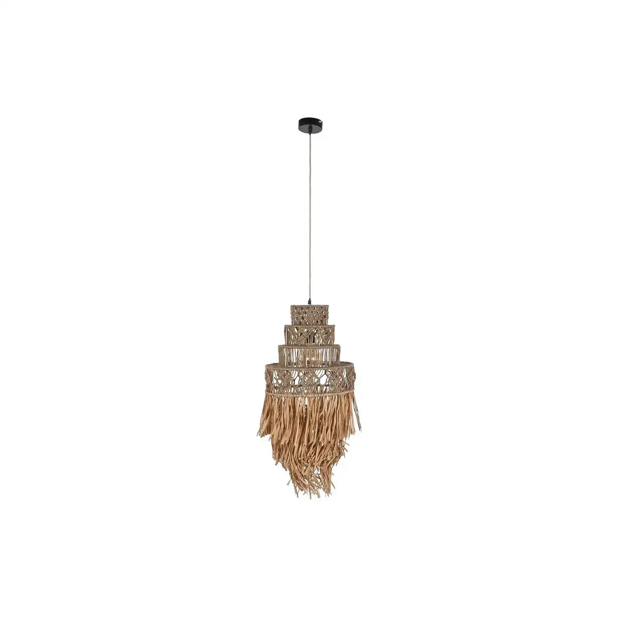 Suspension dkd home decor naturel fer 50 w fibre 36 x 36 x 70 cm _5129. DIAYTAR COTE D'IVOIRE - Où Chaque Détail Compte. Parcourez nos produits soigneusement sélectionnés et choisissez des articles qui correspondent à votre style et à vos valeurs.