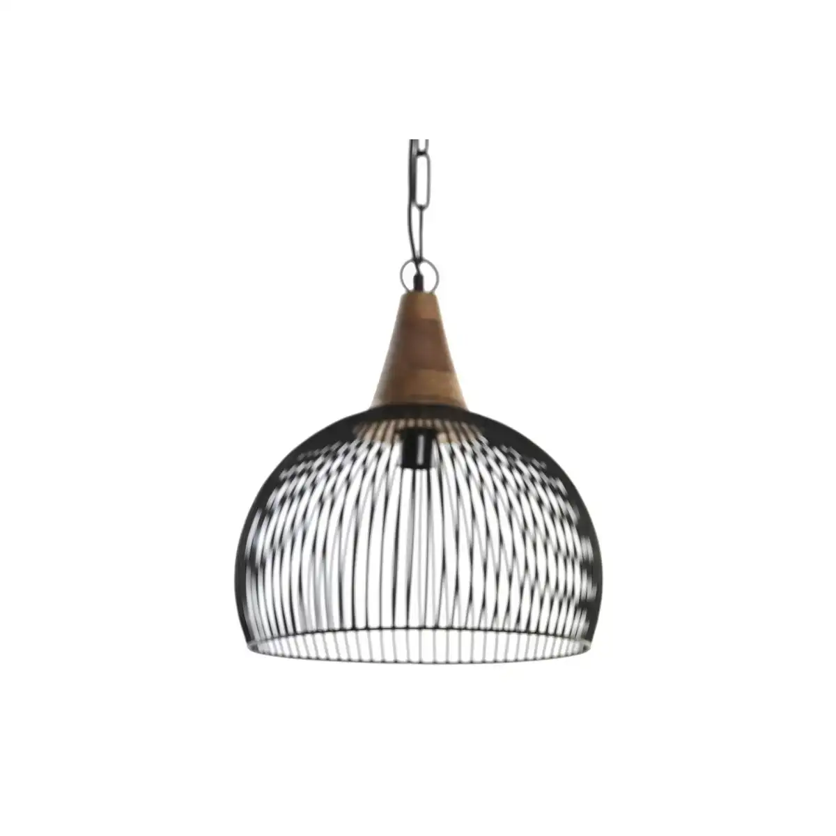 Suspension dkd home decor naturel noir metal bois 50 w 36 x 36 x 40 cm_3868. DIAYTAR COTE D'IVOIRE - Votre Oasis de Shopping en Ligne. Explorez notre boutique et découvrez des produits qui ajoutent une touche de magie à votre quotidien.