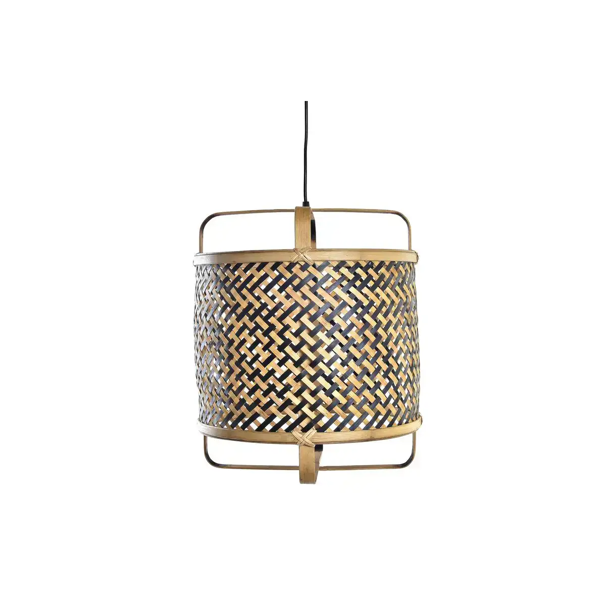 Suspension dkd home decor noir marron 220 v 50 w 36 x 36 x 48 cm _4714. DIAYTAR COTE D'IVOIRE - Votre Passage vers le Raffinement. Plongez dans notre univers de produits exquis et choisissez des articles qui ajoutent une touche de sophistication à votre vie.