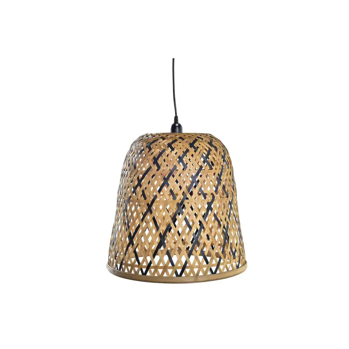 Suspension dkd home decor noir marron 220 v 50 w 41 x 41 x 39 cm _1153. DIAYTAR COTE D'IVOIRE - Votre Passage vers l'Exceptionnel. Explorez notre boutique en ligne, où chaque produit est choisi avec soin pour offrir une expérience de shopping inoubliable.